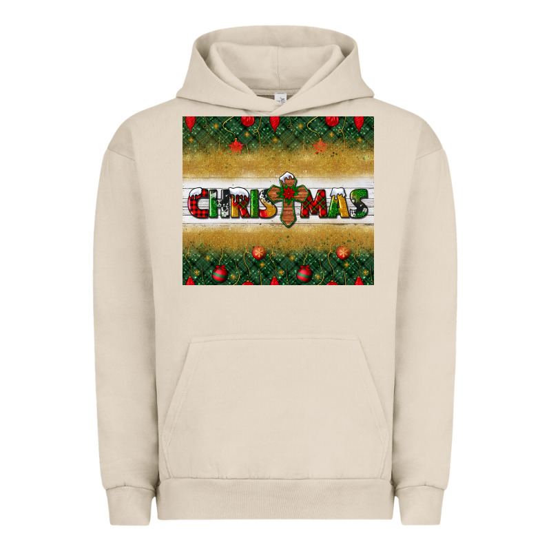 Christmas With Cross Urban Hoodie by BundleAndBundleShop | Teevron