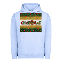 Pigment Grape Ice Christmas with cross Urban Hoodie - BundleAndBundleShop