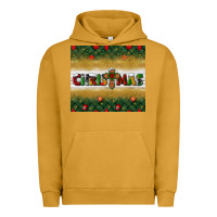 Pigment Peanut Butter Christmas with cross Urban Hoodie - BundleAndBundleShop