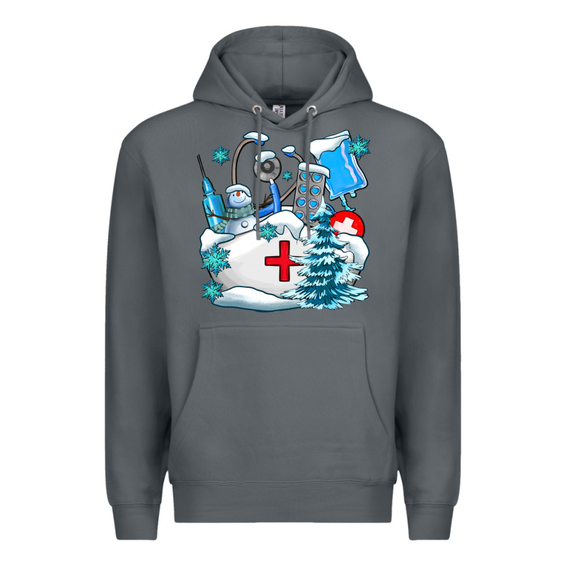 Winter Nurse Life Premium Hoodie by AdoDesignShop | Teevron
