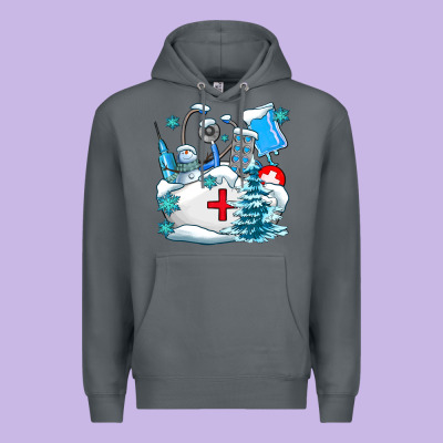 Winter Nurse Life Premium Hoodie Designed By Adodesignshop