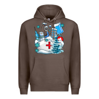 Coffee Winter Nurse life Premium Hoodie - AdoDesignShop