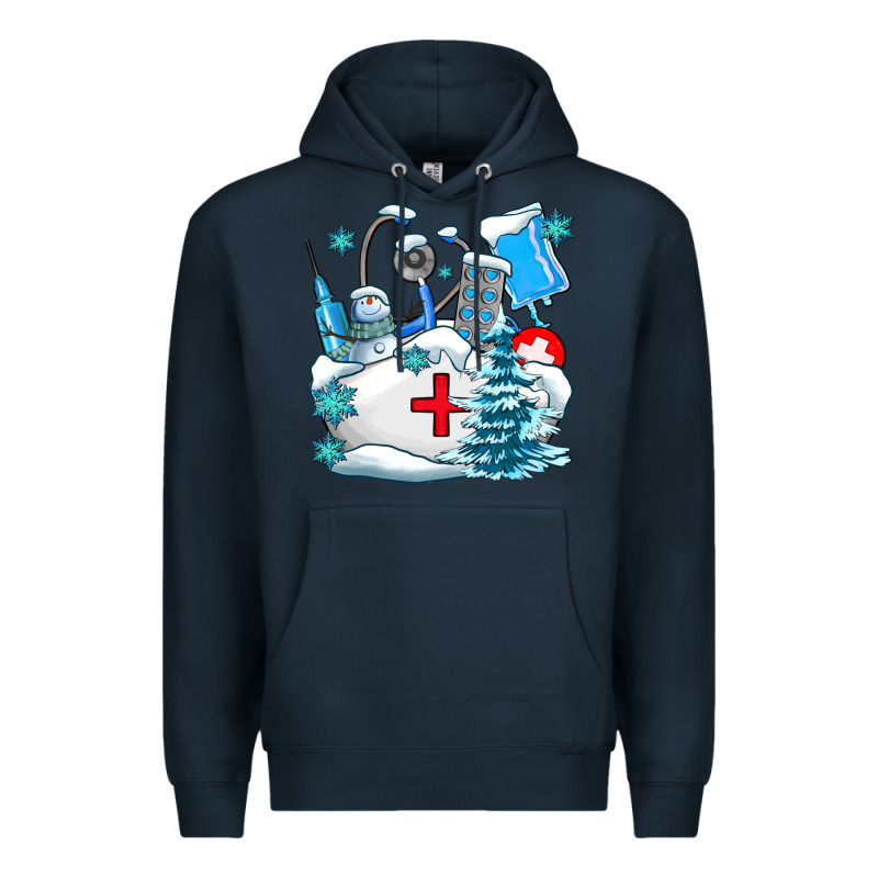 Winter Nurse Life Premium Hoodie by AdoDesignShop | Teevron