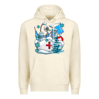 Sandshell Winter Nurse life Premium Hoodie - AdoDesignShop