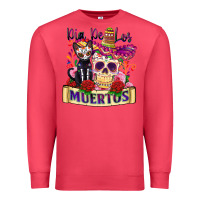 Cardinal dia de los muertos Premium Sweatshirt - Zillion Design Studio