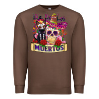 Chestnut dia de los muertos Premium Sweatshirt - Zillion Design Studio