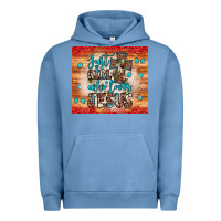 Pigment Pebble Blue just a girl who loves jesus Urban Hoodie - JahusDesignShop
