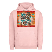 Pigment Salmon just a girl who loves jesus Urban Hoodie - JahusDesignShop