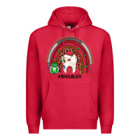 Cardinal Christmas dental life rainbow Premium Hoodie - JahusDesignShop