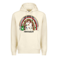 Sandshell Christmas dental life rainbow Premium Hoodie - JahusDesignShop