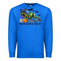 True Royal T-Rex Trick Rawr Treat Premium Sweatshirt - RanaPortraitStore