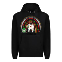 Black Christmas dental life rainbow Premium Hoodie - JahusDesignShop