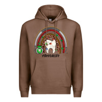 Chestnut Christmas dental life rainbow Premium Hoodie - JahusDesignShop