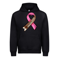 Black breast cancer sport ribbons Urban Hoodie - AdoDesignShop