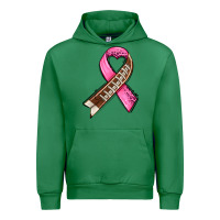 Emerald breast cancer sport ribbons Urban Hoodie - AdoDesignShop
