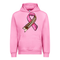 Fuchsia Pink breast cancer sport ribbons Urban Hoodie - AdoDesignShop