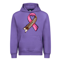Tulip breast cancer sport ribbons Urban Hoodie - AdoDesignShop