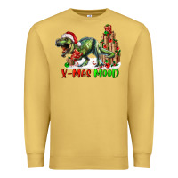 Antique Gold t rex x mas mood Premium Sweatshirt - RanaPortraitStore