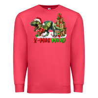 Cardinal t rex x mas mood Premium Sweatshirt - RanaPortraitStore