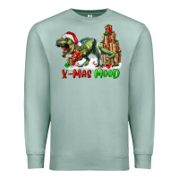 Seafoam t rex x mas mood Premium Sweatshirt - RanaPortraitStore