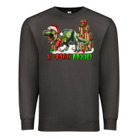 Smoke t rex x mas mood Premium Sweatshirt - RanaPortraitStore