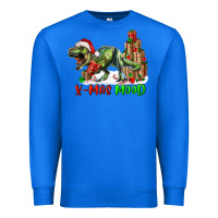True Royal t rex x mas mood Premium Sweatshirt - RanaPortraitStore