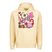 Pina Colada nurse  valentines day love Premium Hoodie - AdoDesignShop