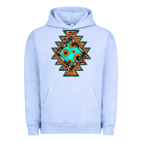 Pigment Grape Ice aztec leopard turquoise sunflower Urban Hoodie - JahusDesignShop