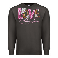 Smoke love like jesus Premium Sweatshirt - texasbilliewilder
