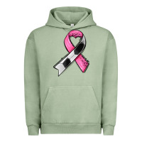 Pigment Oil Green breast cancer sport ribbons Urban Hoodie - AdoDesignShop