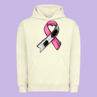 Breast Cancer Sport Ribbons Urban Hoodie Designed By Adodesignshop