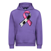 Tulip breast cancer sport ribbons Urban Hoodie - AdoDesignShop