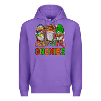 Purple mexico chillin' with my gnomies Premium Hoodie - JahusDesignShop
