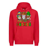 Red mexico chillin' with my gnomies Premium Hoodie - JahusDesignShop