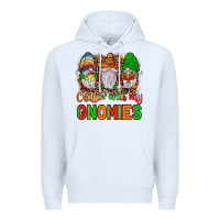 White mexico chillin' with my gnomies Premium Hoodie - JahusDesignShop