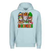 Blue Mist mexico chillin' with my gnomies Premium Hoodie - JahusDesignShop