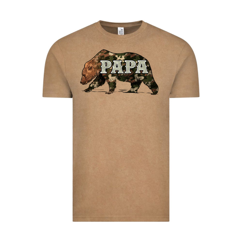 Bear Papa Vintage Tee by Artiststas | Teevron