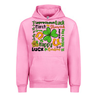 Fuchsia Pink st patrick s day Urban Hoodie - Artiststas