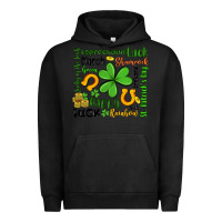 Pigment Black st patrick s day Urban Hoodie - Artiststas