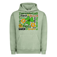 Pigment Oil Green st patrick s day Urban Hoodie - Artiststas