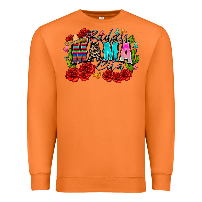 Badass Mama Cita Premium Sweatshirt by Zillion Design Studio | Teevron