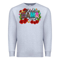 Heather Grey badass mama cita Premium Sweatshirt - Zillion Design Studio