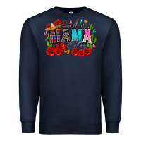 Navy badass mama cita Premium Sweatshirt - Zillion Design Studio
