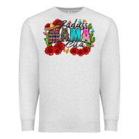 Oatmeal Heather badass mama cita Premium Sweatshirt - Zillion Design Studio