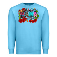 Ocean Blue badass mama cita Premium Sweatshirt - Zillion Design Studio