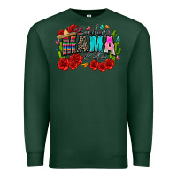 Sports Green badass mama cita Premium Sweatshirt - Zillion Design Studio