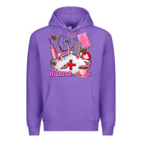 Purple Mama Premium Hoodie - AdoDesignShop