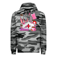 Slate Camo Mama Premium Hoodie - AdoDesignShop