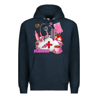 Navy Mama Premium Hoodie - AdoDesignShop