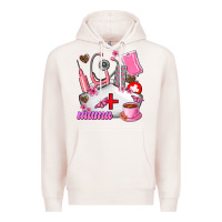 Pale Pink Mama Premium Hoodie - AdoDesignShop